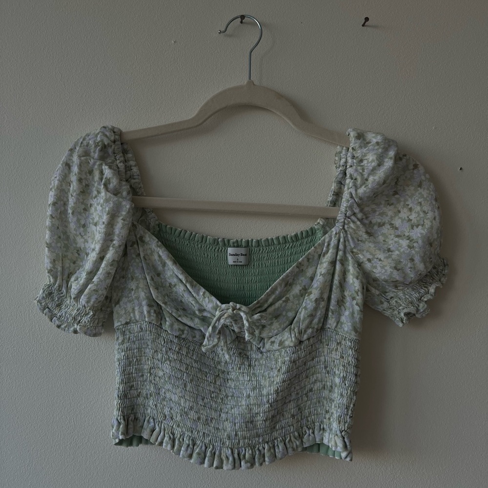 Sunday Best puff sleeve